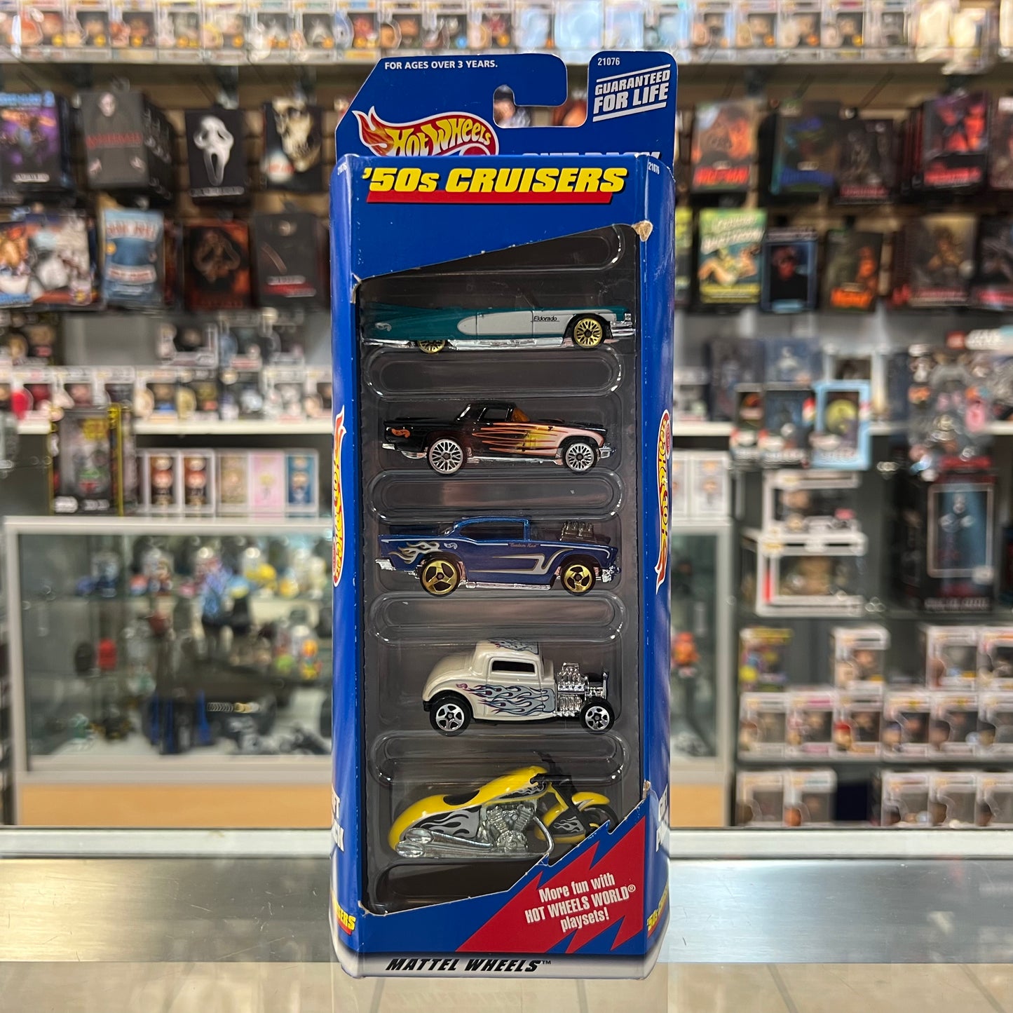 Hot Wheels 5 Car Gift Pack - '50s Cruisers - 1998