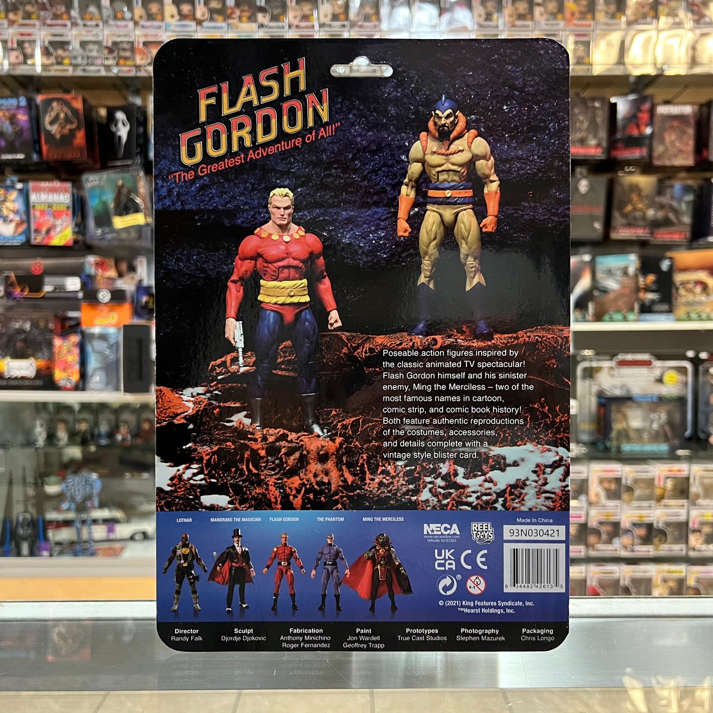 NECA - Flash Gordon "The Greatest Adventure of All!" - Flash Gordon (Classic)