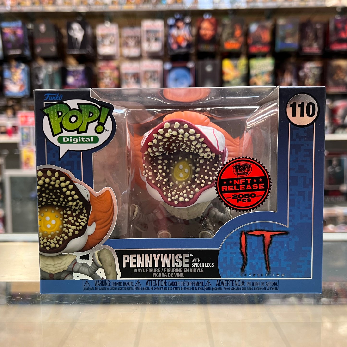 Funko Pop! Digital - Pennywise with Spider Legs - NFT Release 2050 pcs - #110