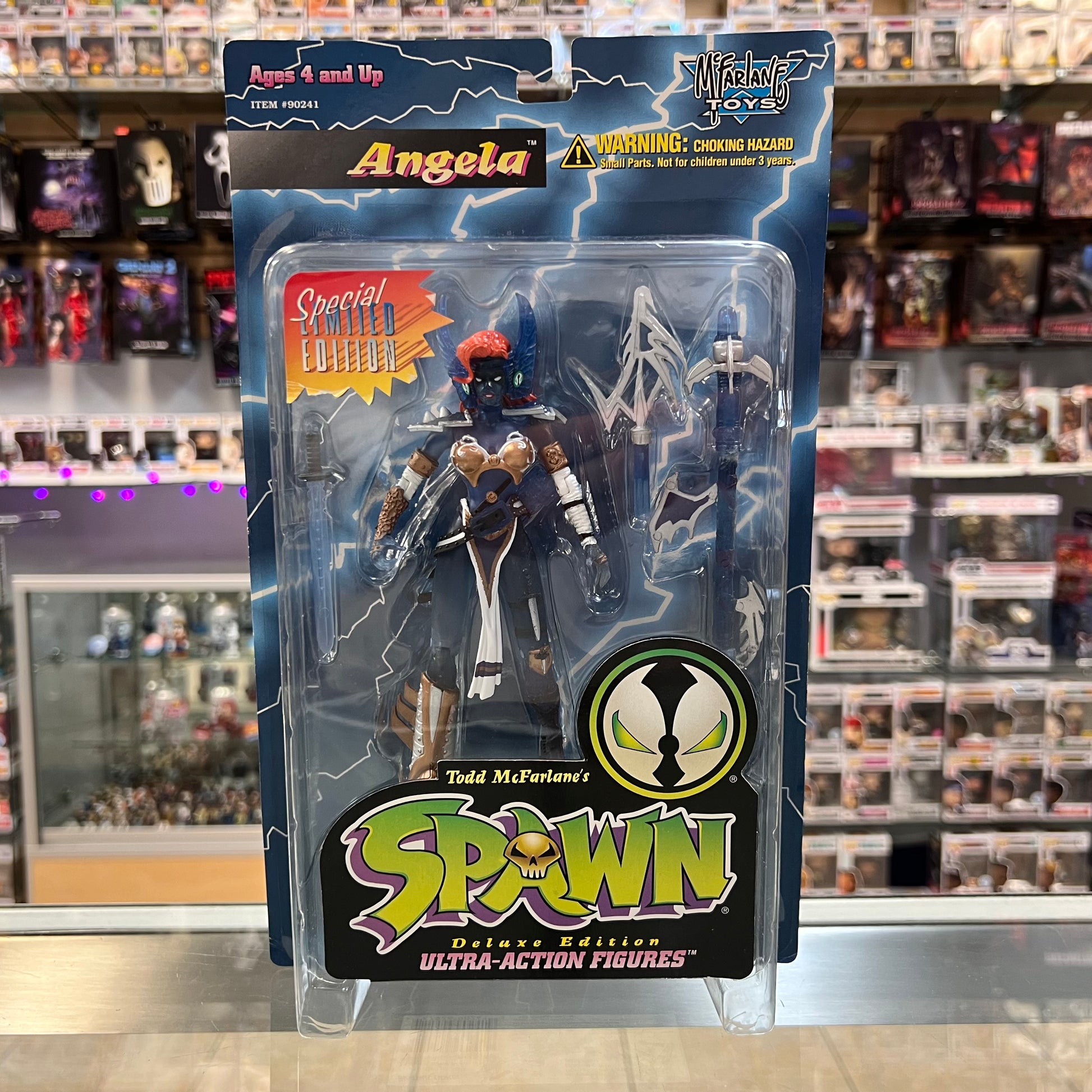 McFarlane Toys - Spawn - Angela - Special Limited Edition (Blue)