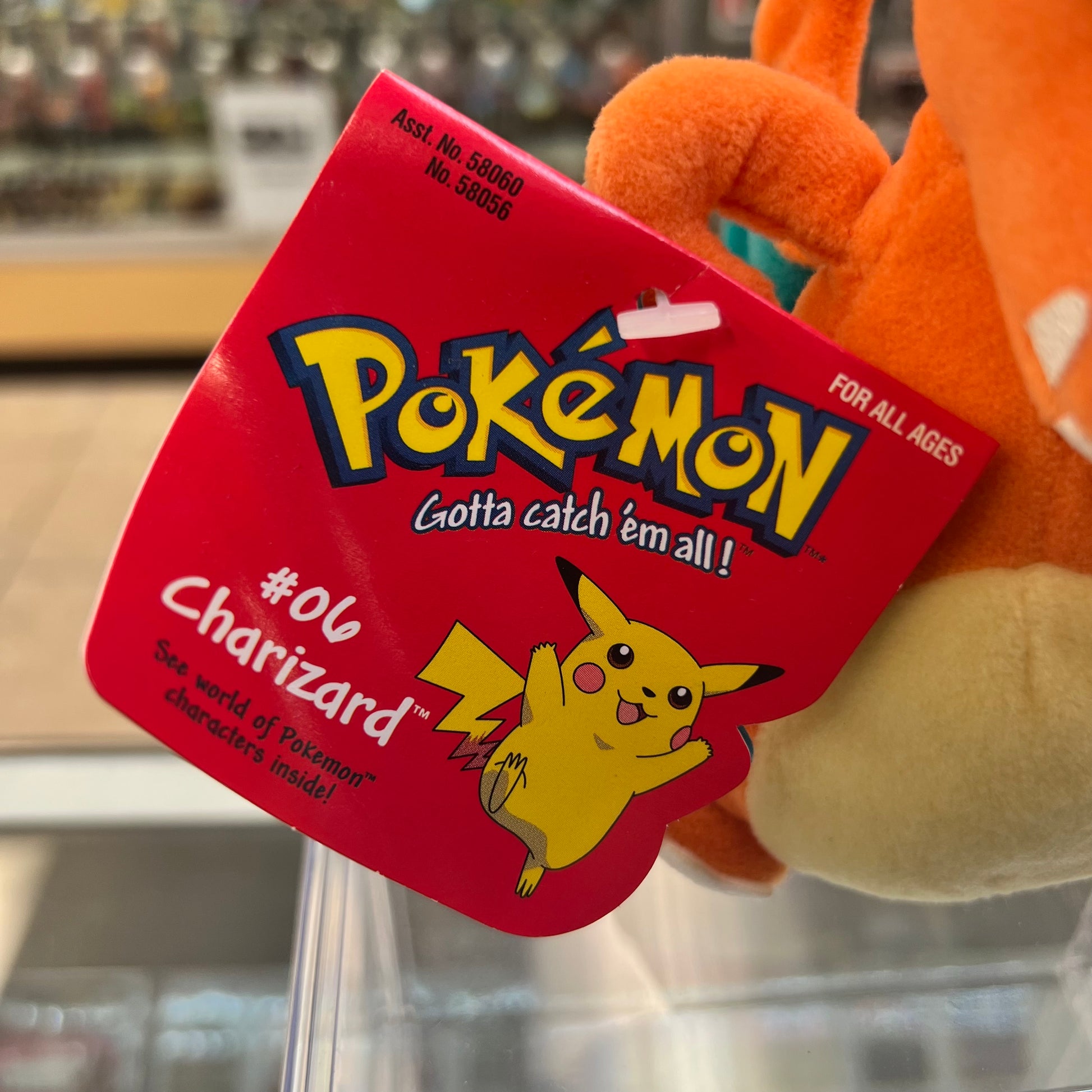 Hasbro Pok mon Plush 1998 Charizard 06 Cosmic Destroyer s