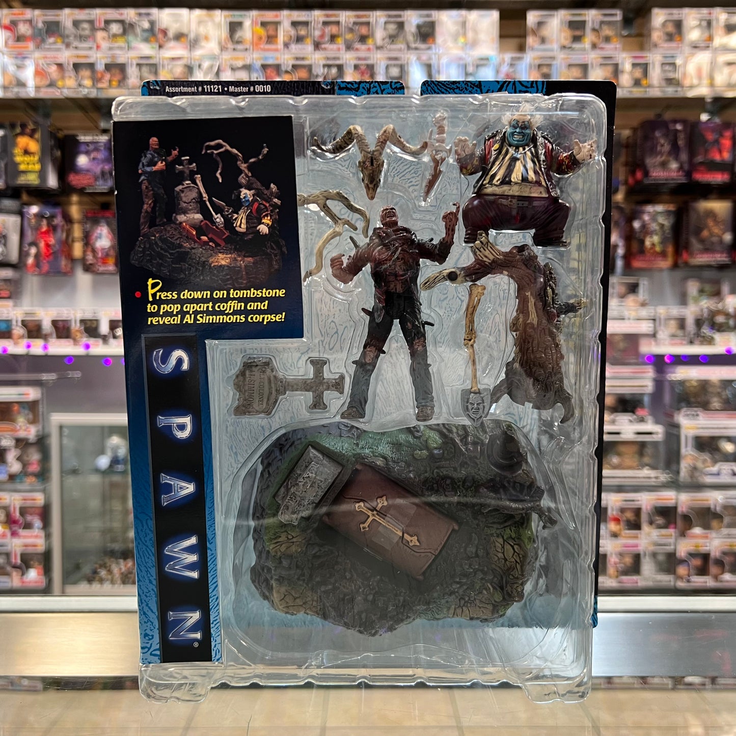 McFarlane Toys - Spawn The Movie - The Graveyard Playset