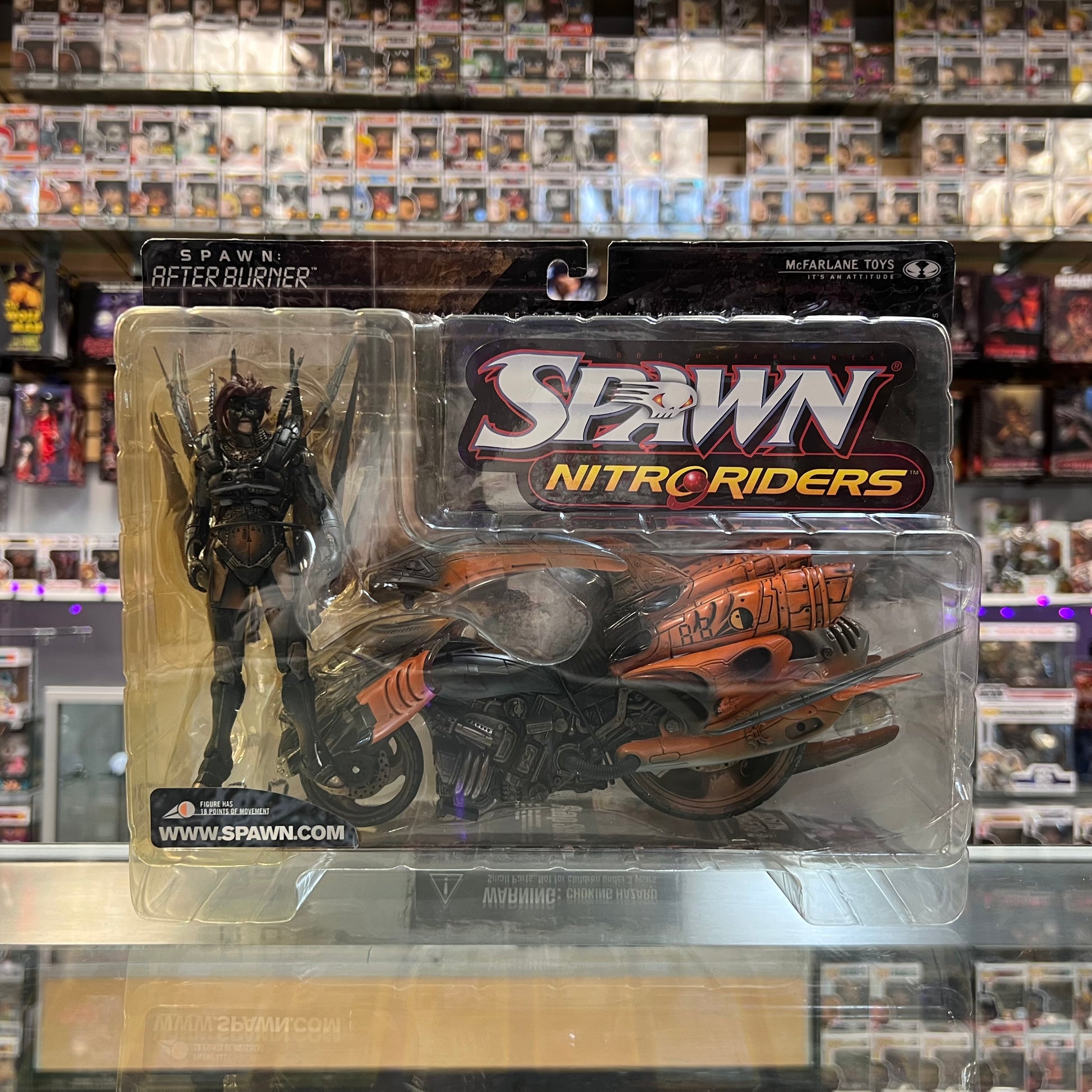 Spawn Nitro Riders McFarlane Toys - Spawn: After Burner - NITRO RIDERS – Cosmic Destroyer ...