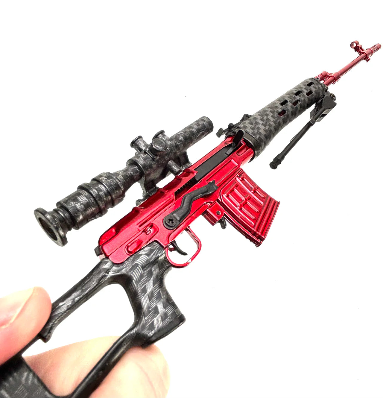 Miniature SVD Die Cast Model Kit - (Red Team SVD Special Edition)