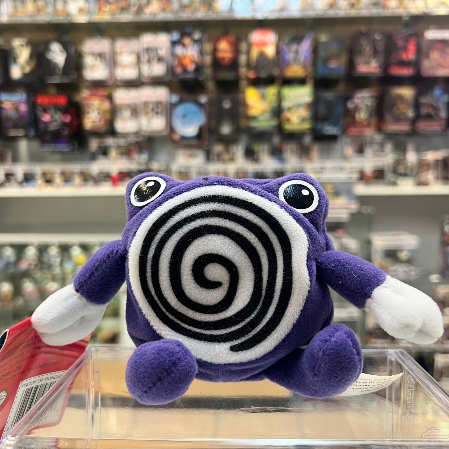 Hasbro Pokémon Plush 1998 - Poliwhirl #61