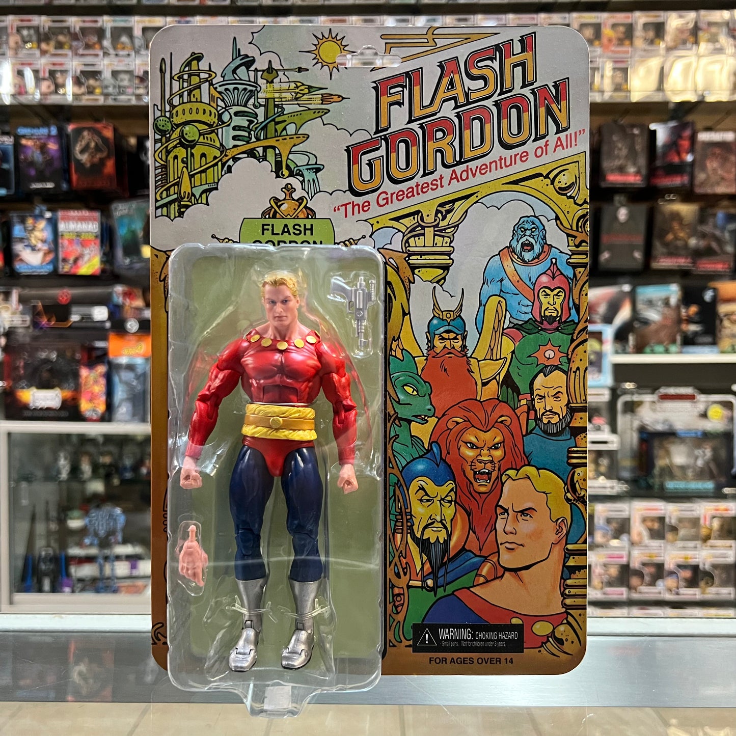 NECA - Flash Gordon "The Greatest Adventure of All!" - Flash Gordon (Classic)