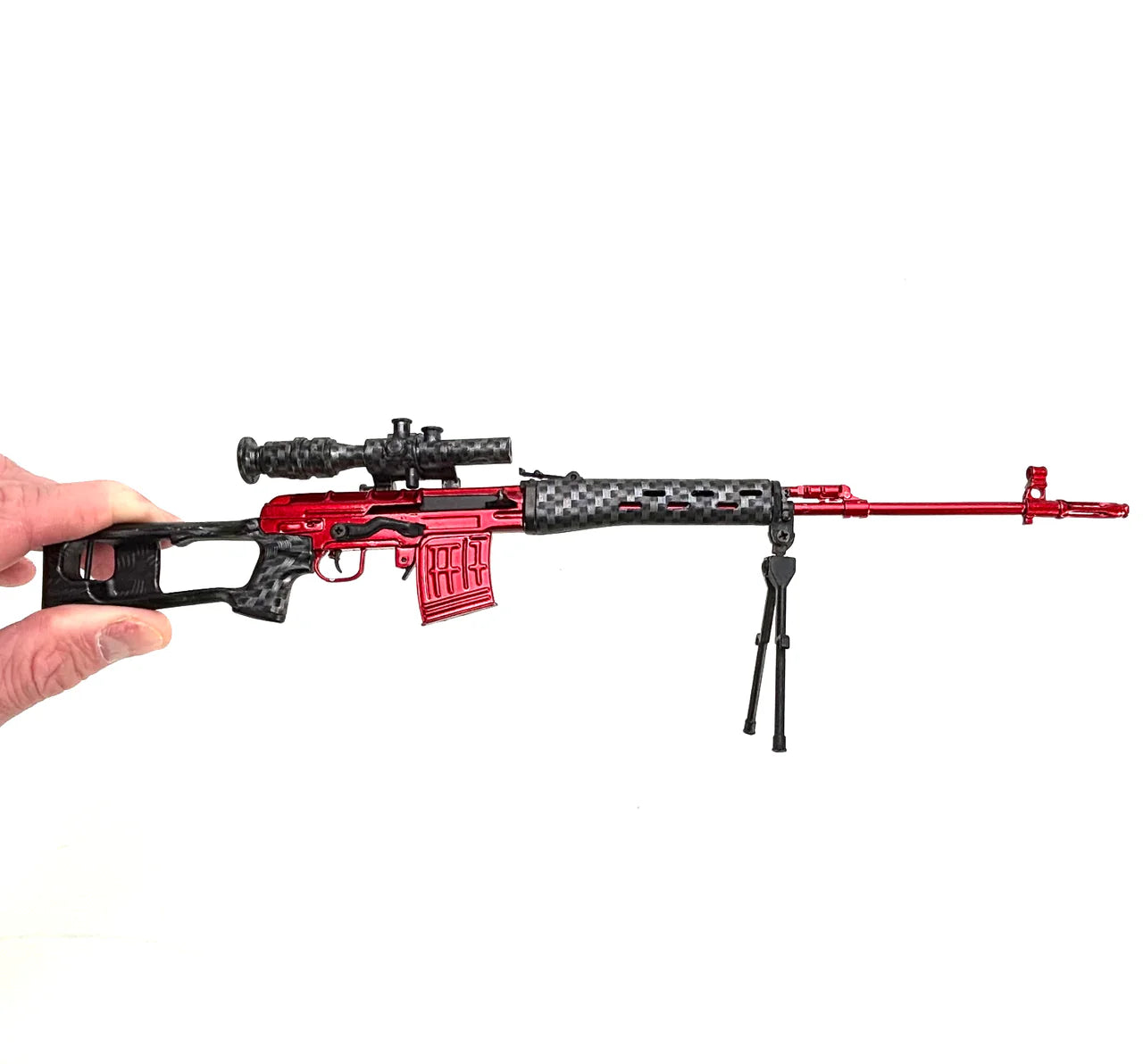 Miniature SVD Die Cast Model Kit - (Red Team SVD Special Edition)