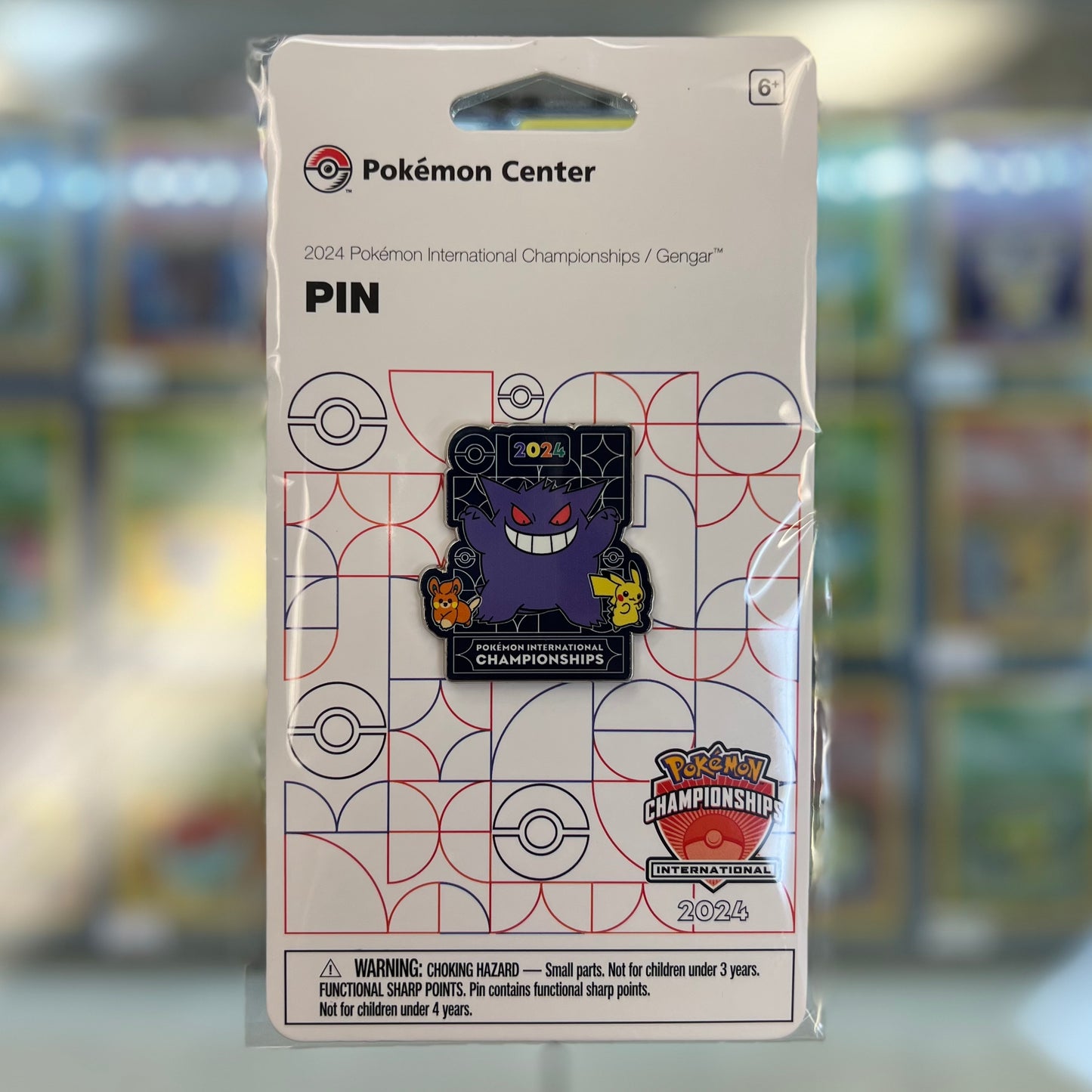 2024 Pokemon International Championship / Gengar Pin - Europe