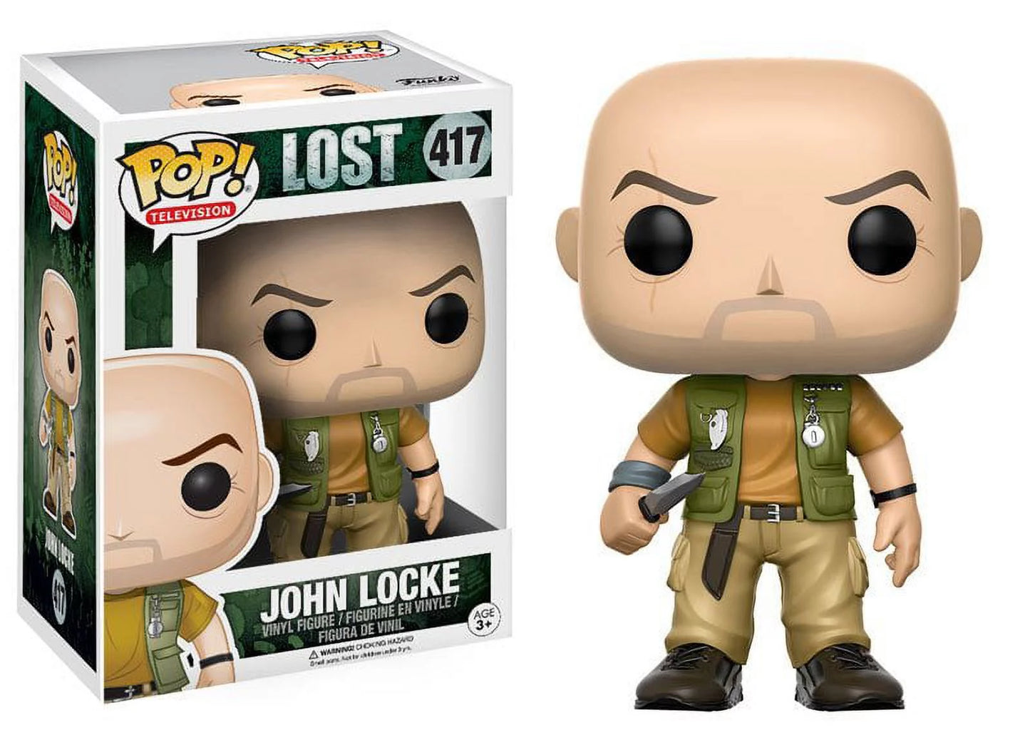 Funko Pop! Television - LOST - John Locke - 417