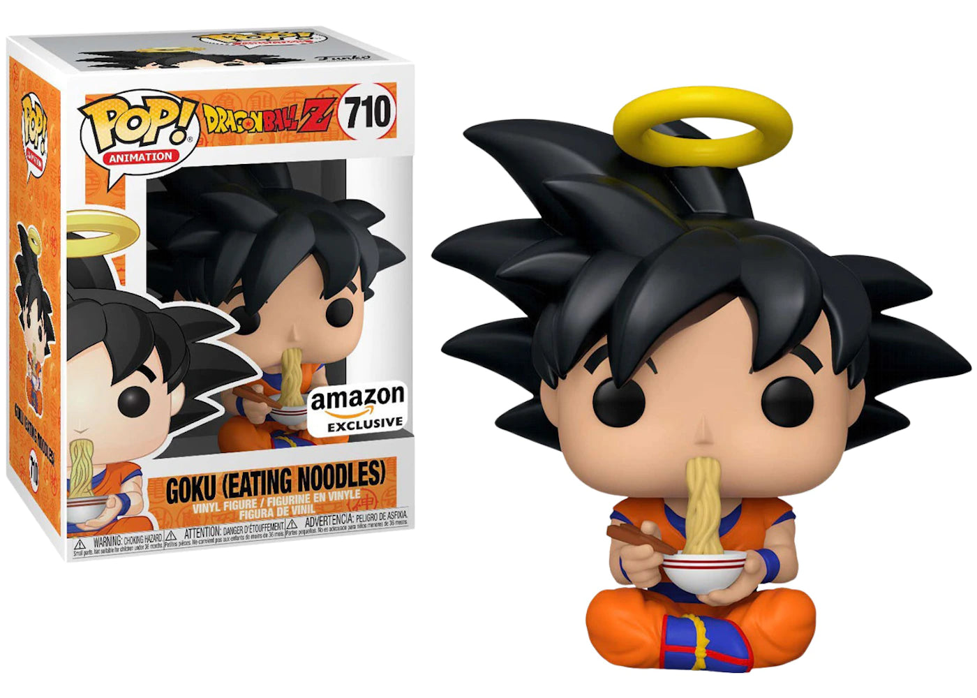 Funko Pop! Animation - Dragon Ball Z - Goku (Eating Noodles) - Amazon - 710
