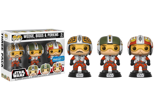 Funko Pop! Star Wars - Biggs, Wedge & Porkins - 3pk (3 pack)