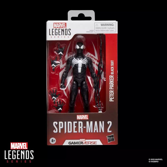 Marvel Legends - Gamerverse - Marvel's Spider-Man 2 - Peter Parker (Black Suit)