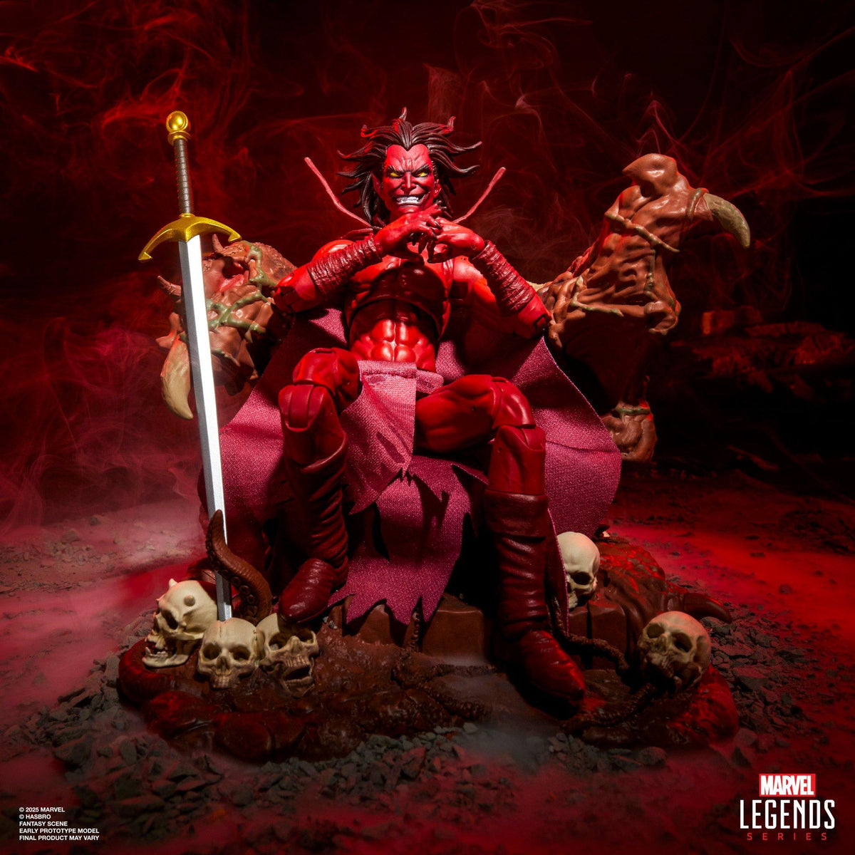 Marvel Legends Series - Marvel’s Mephisto with Infernal Throne - Exclusive