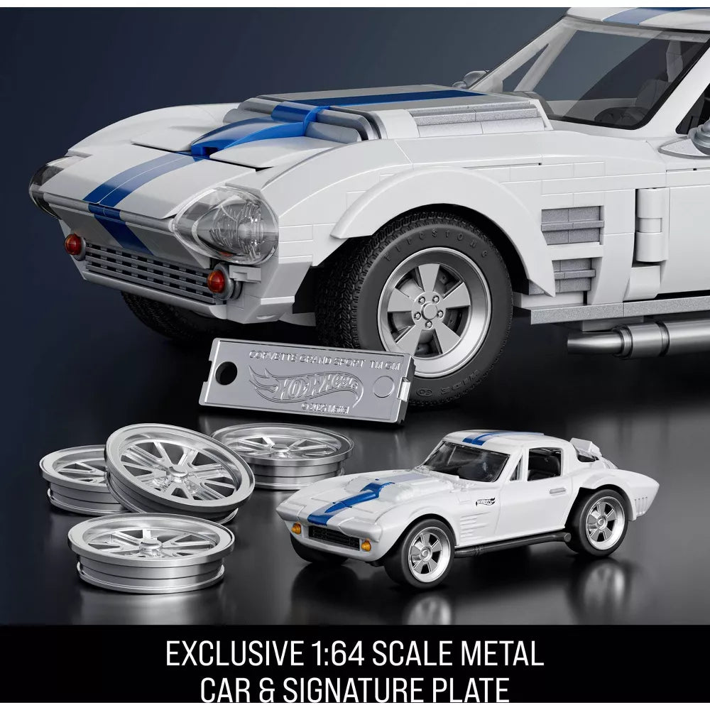Mattel Brick Shop Hot Wheels Corvette Grand Sport - 918pcs