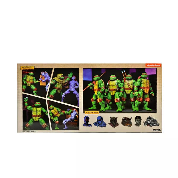 NECA Teenage Mutant Ninja Turtles Mirage Comics 7" Scale Action Figure Set - 4pk