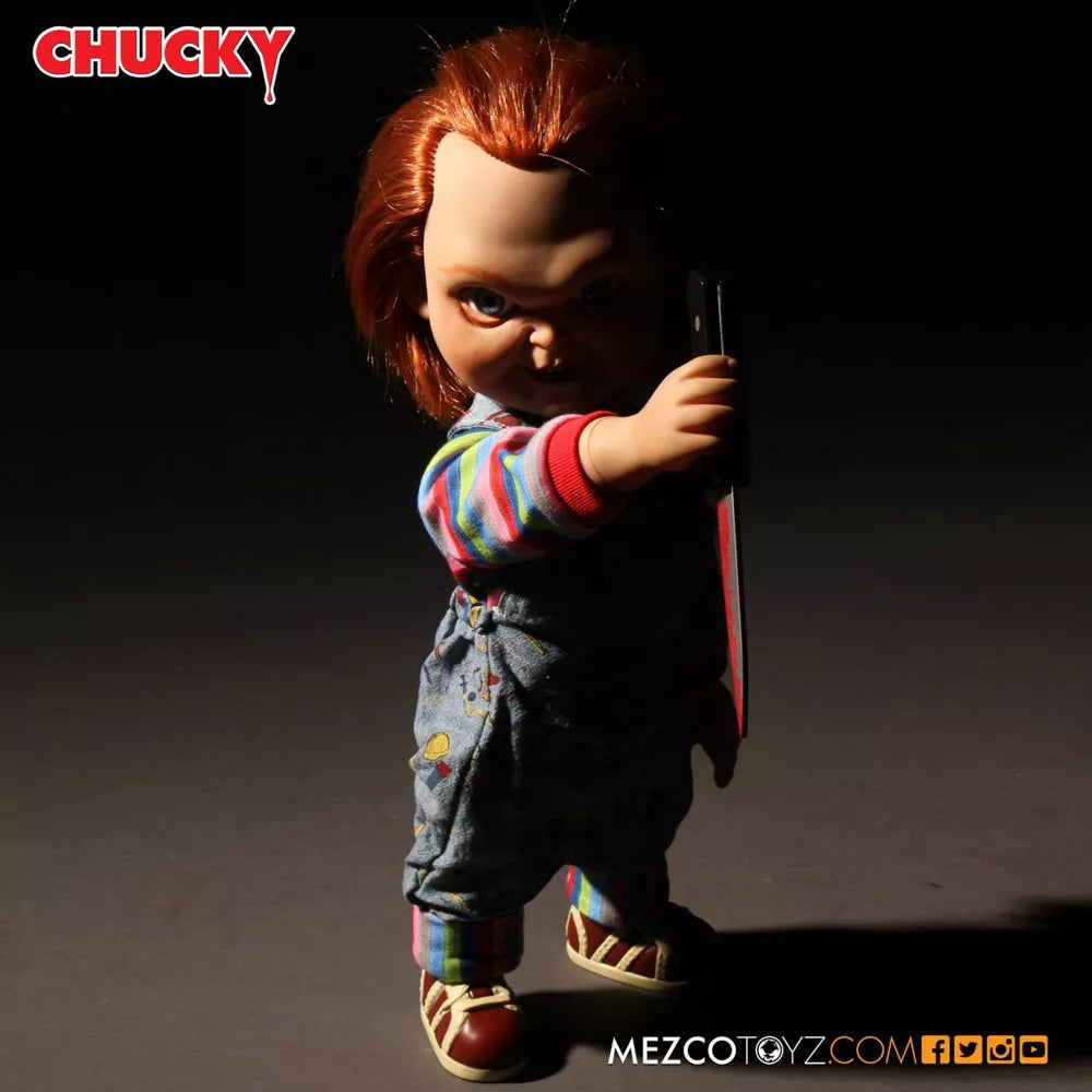 Mezco Toyz Child's Play 15" Good Guy Chucky Talking Action Figure (DOES NOT WORK)