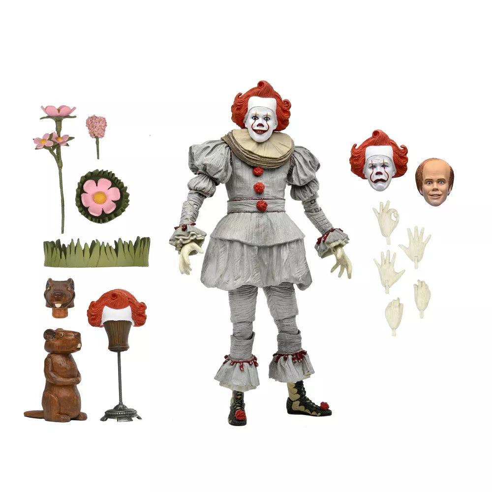 NECA - Welcome to Derry - Ultimate Bob Gray As Pennywise - 7" Scale Action Figure
