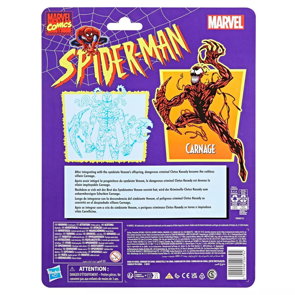 Marvel Legends - Spider-Man Carnage Action Figure (Target Exclusive)