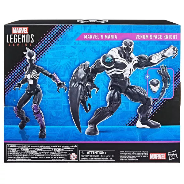 Marvel Legends - Marvel's Mania and Venom Space Knight Action Figure Set - 2pk