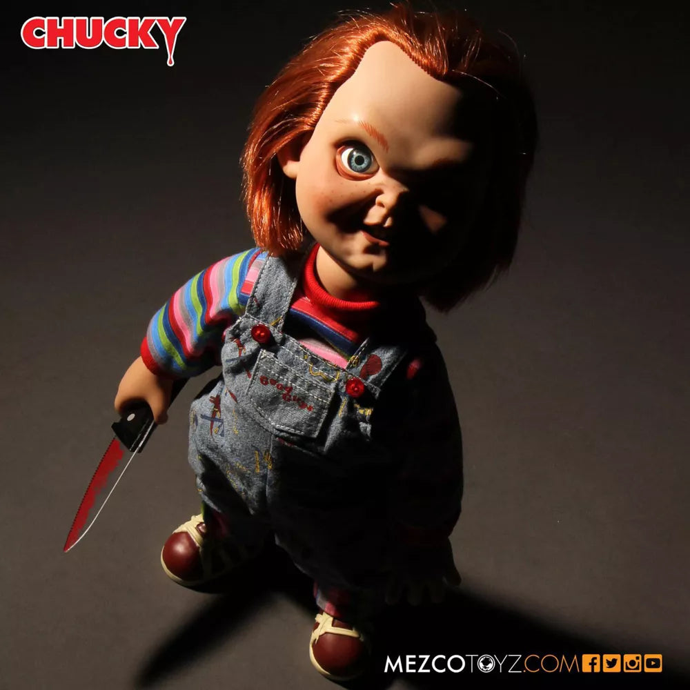 Mezco Toyz Child's Play 15" Good Guy Chucky Talking Action Figure (DOES NOT WORK)