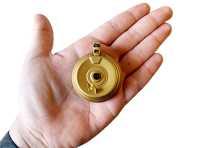 Miniature Gold AK Drum Magazine - (Gold AK Drum) (GOAT GUNS)