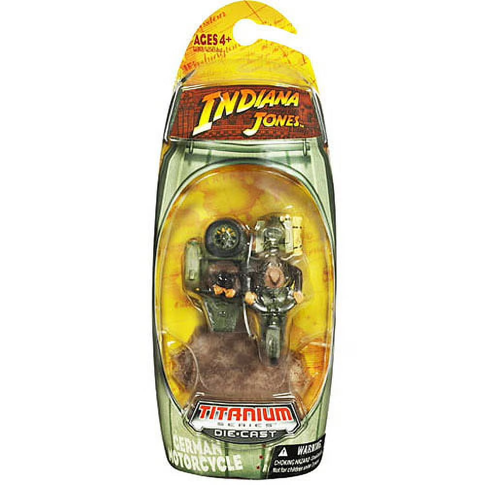 Indiana Jones - Titanium Series Die Cast - German Motorcycle