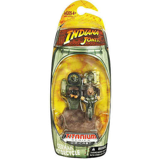 Indiana Jones - Titanium Series Die Cast - German Motorcycle