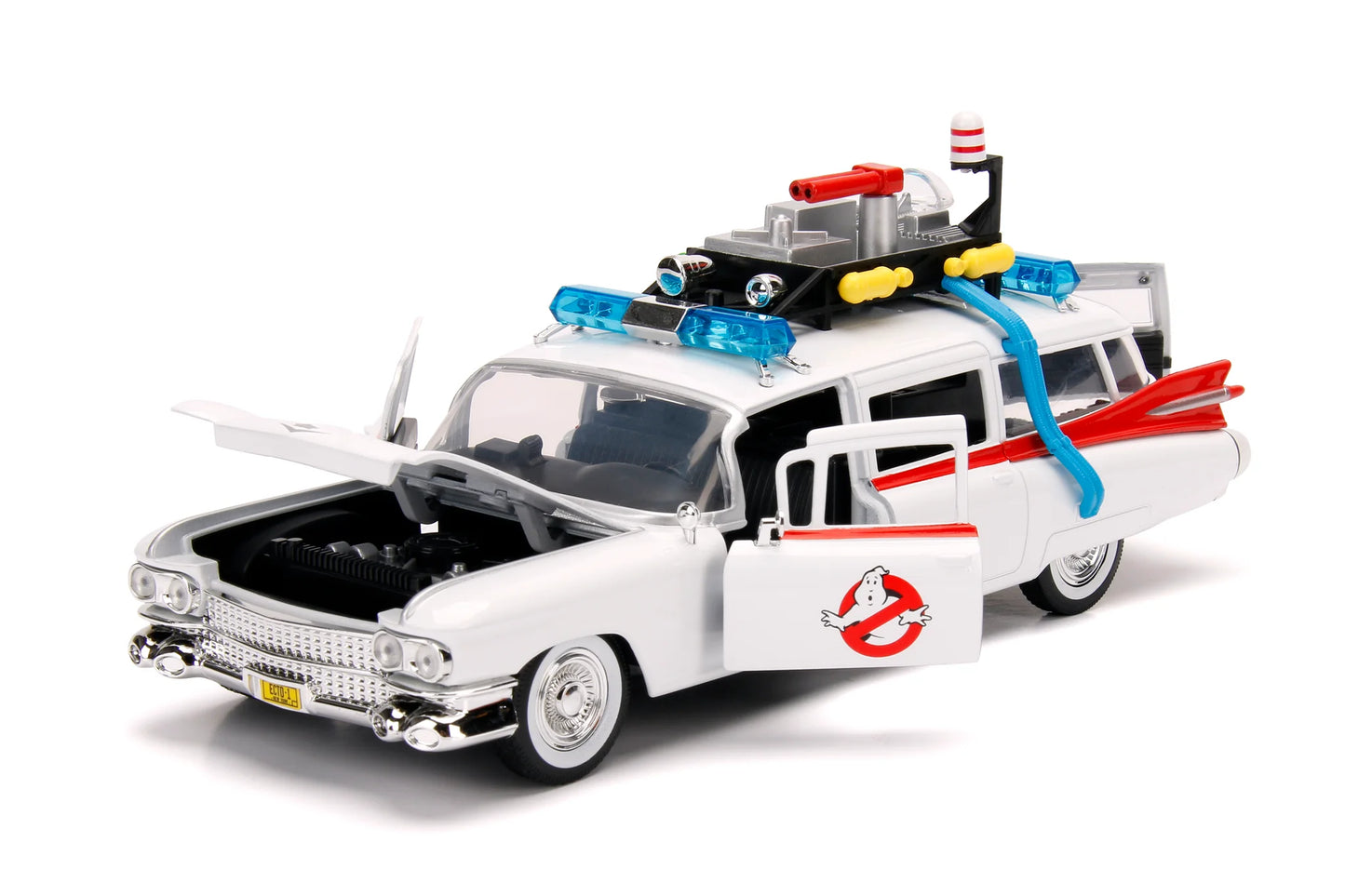 Hollywood Rides - Ghostbusters - ECTO-1 (1:24) Die-Cast Metal Vehicle