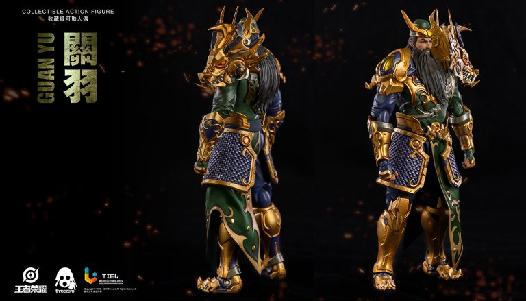 Threezero Honor Of Kings Guan Yu - Action Figure