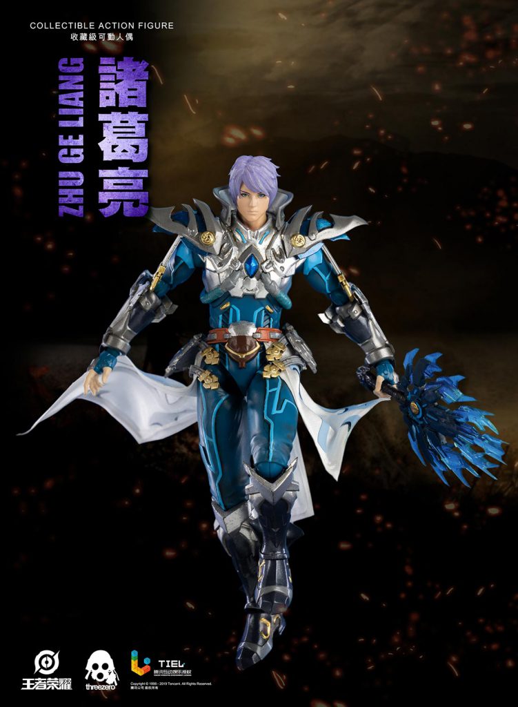 Threezero Honor Of Kings Zhu Ge Liang Action Figure