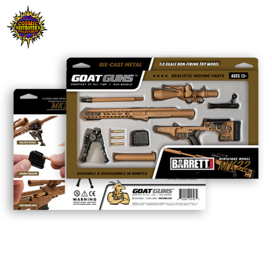 Miniature BARRETT MK22 Die Cast Model Kit - (MK22 Model - Tan)