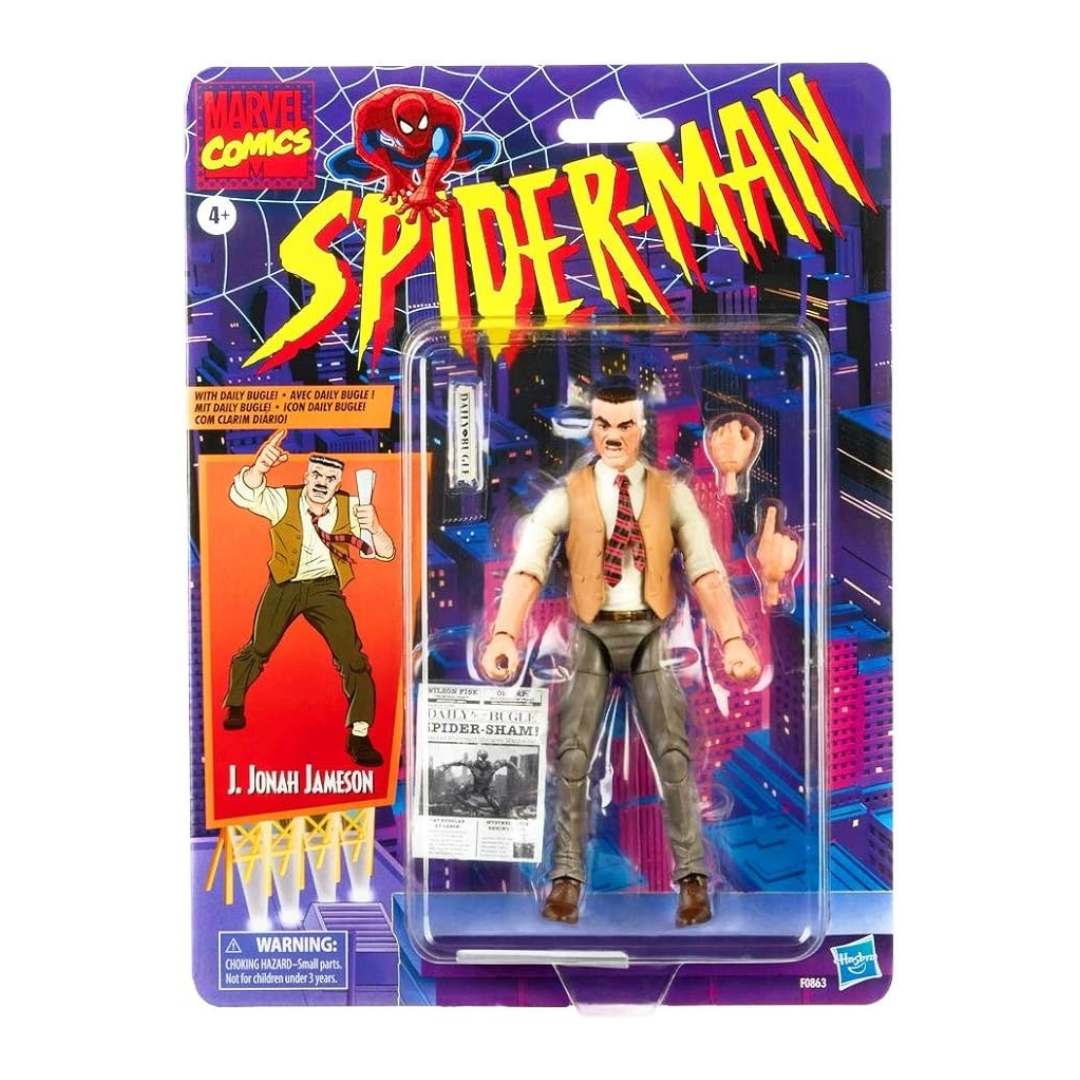 Marvel Legends Retro Spider-Man Series - J. Jonah Jameson