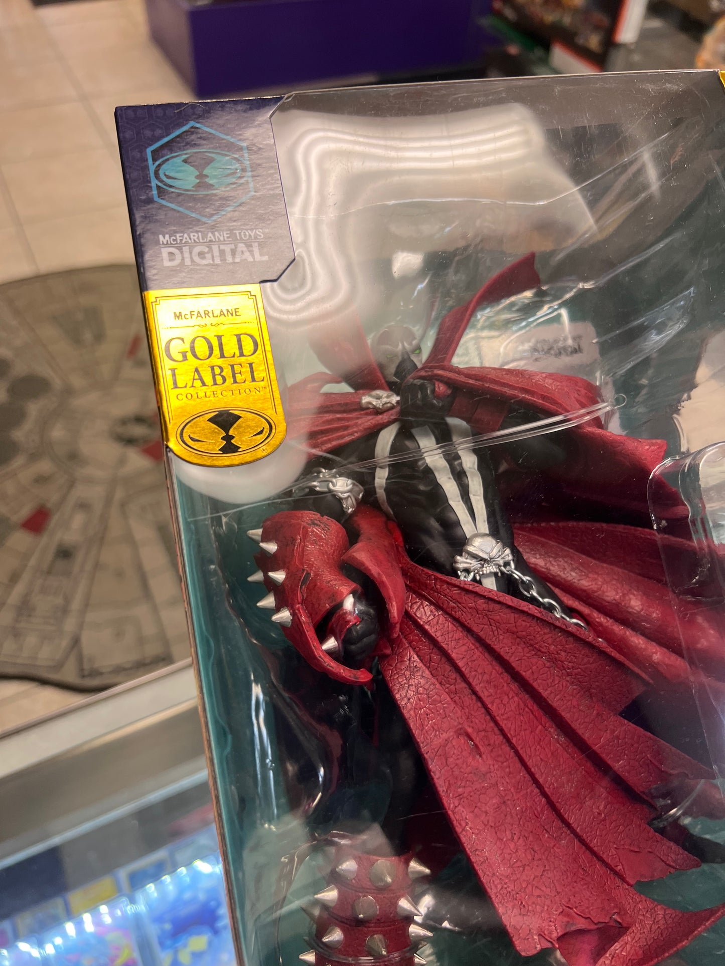 Spawn (Comic Cover #95) AUTOGRAPHED 1:7 Scale Posed Figure GOLD LABEL w/Digital Collectible McFarlane Toys 30th Anniversary