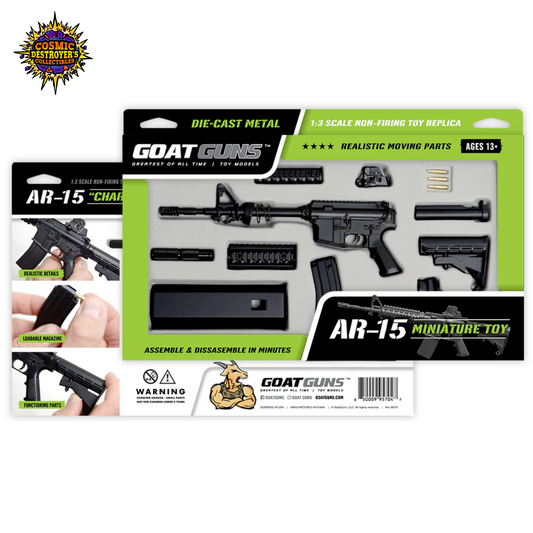 Miniature AR15 Die Cast Model Kit (AR15 Model - Black)