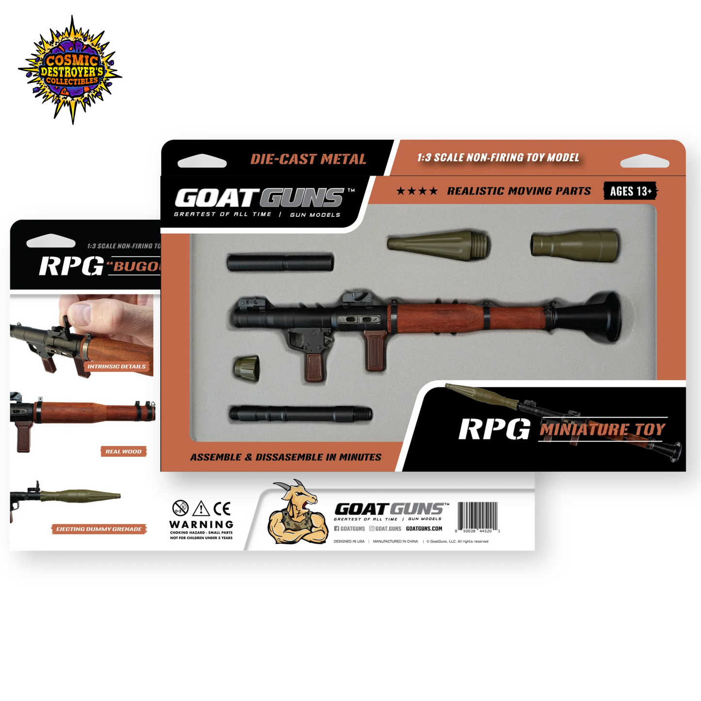 Miniature RPG Die Cast Model Kit - (RPG Model)