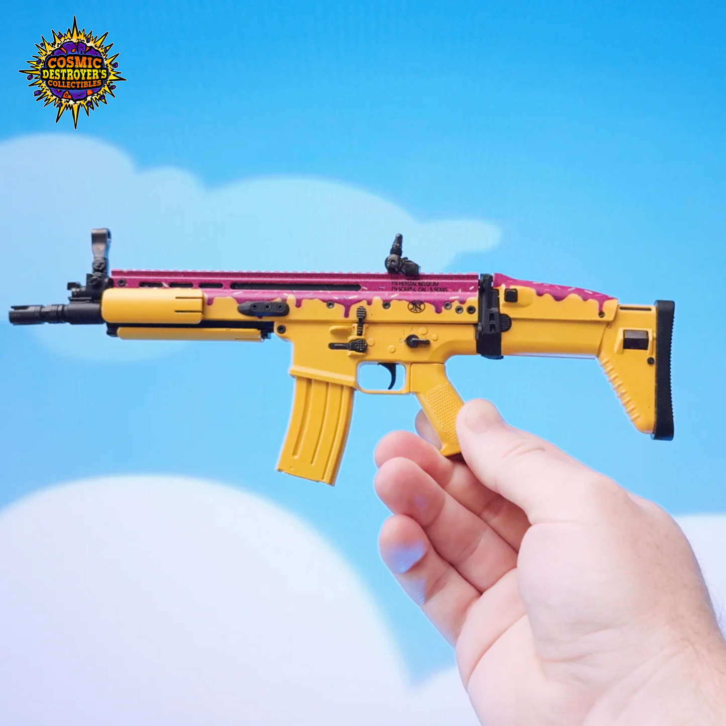 Miniature Sprinkles FN SCAR Die Cast Model Kit - (Donut SCAR Limited Edition)