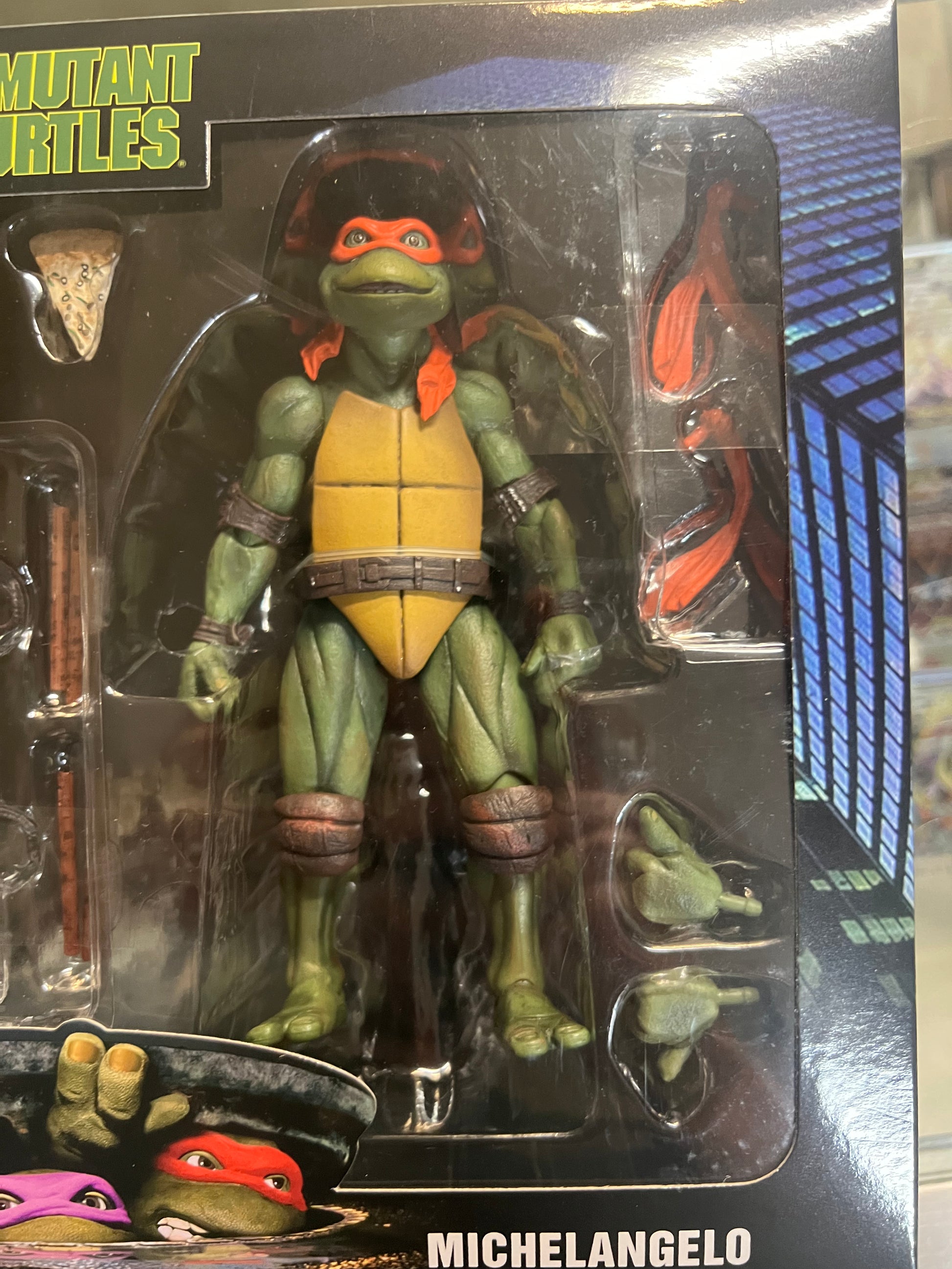 NECA - Raphael and Michelangelo - Teenage Mutant Ninja Turtles 2 Pack ...