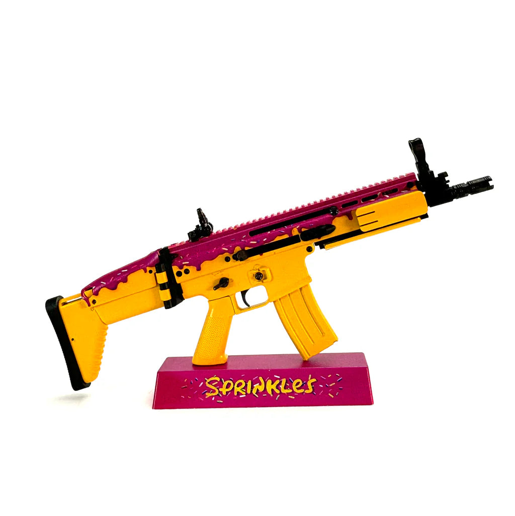 Miniature Sprinkles FN SCAR Die Cast Model Kit - (Donut SCAR Limited Edition)