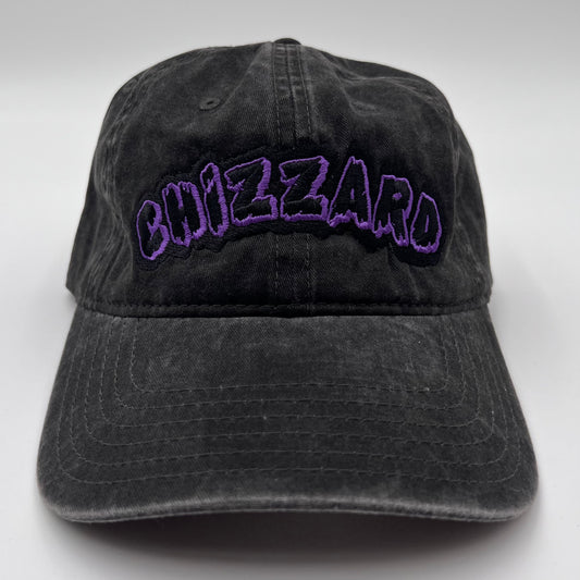 CHIZZARD DAD HAT - (Black/Purple)
