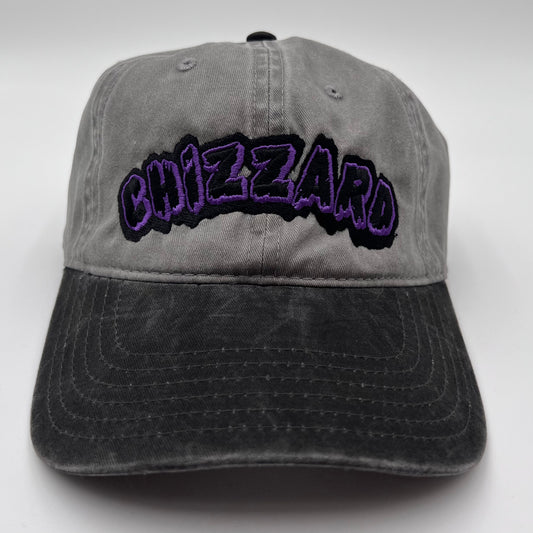 CHIZZARD DAD HAT - (Gray/Purple)