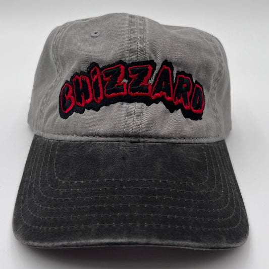 CHIZZARD DAD HAT - (Gray/Red)