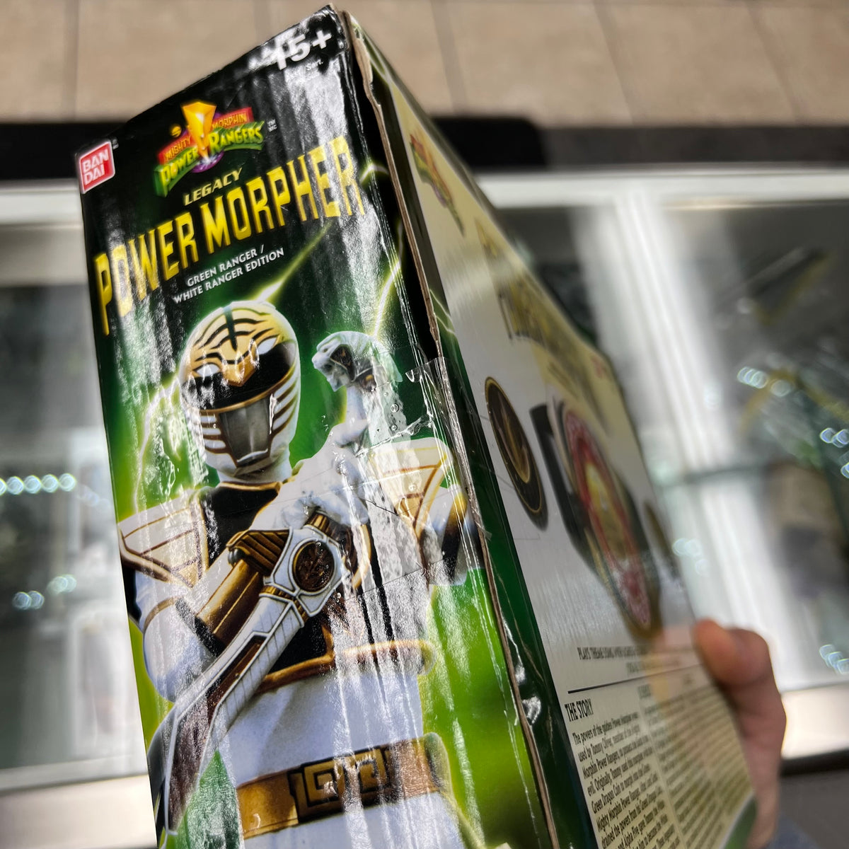 Mighty Morphin Power Rangers - Legacy Power Morpher (Green & White Ranger Edition) - Toys R Us Exclusive - 2014