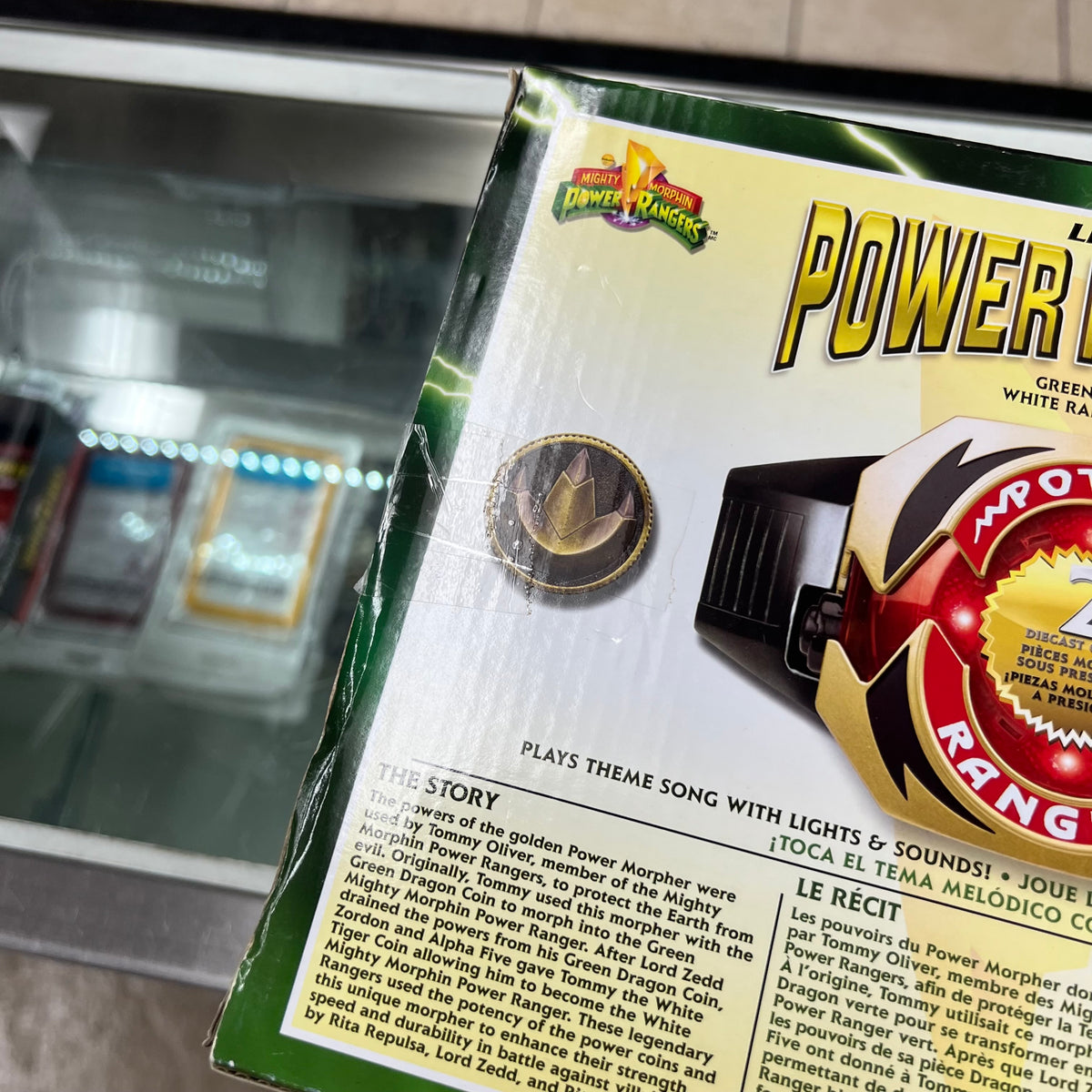 Mighty Morphin Power Rangers - Legacy Power Morpher (Green & White Ranger Edition) - Toys R Us Exclusive - 2014