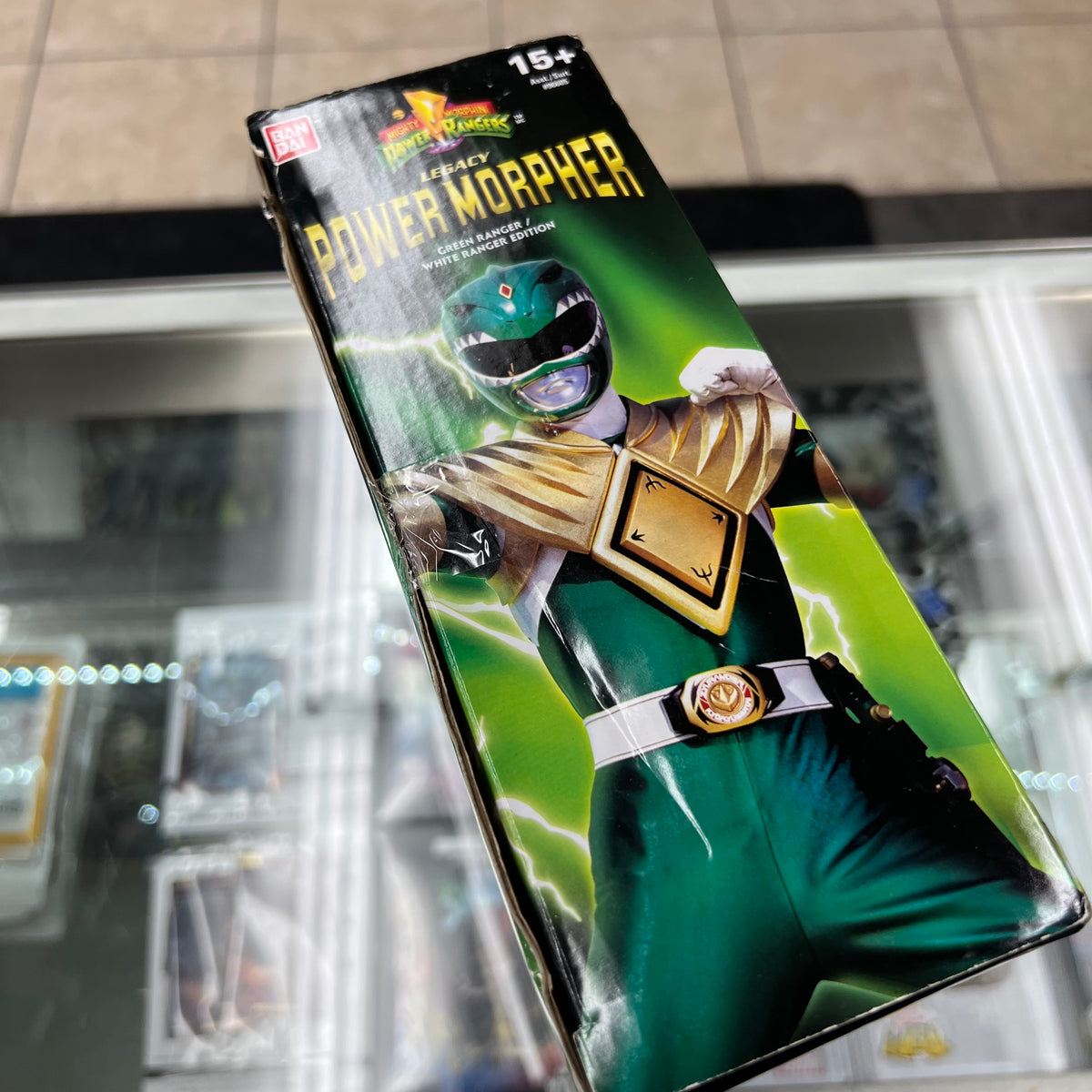 Mighty Morphin Power Rangers - Legacy Power Morpher (Green & White Ranger Edition) - Toys R Us Exclusive - 2014