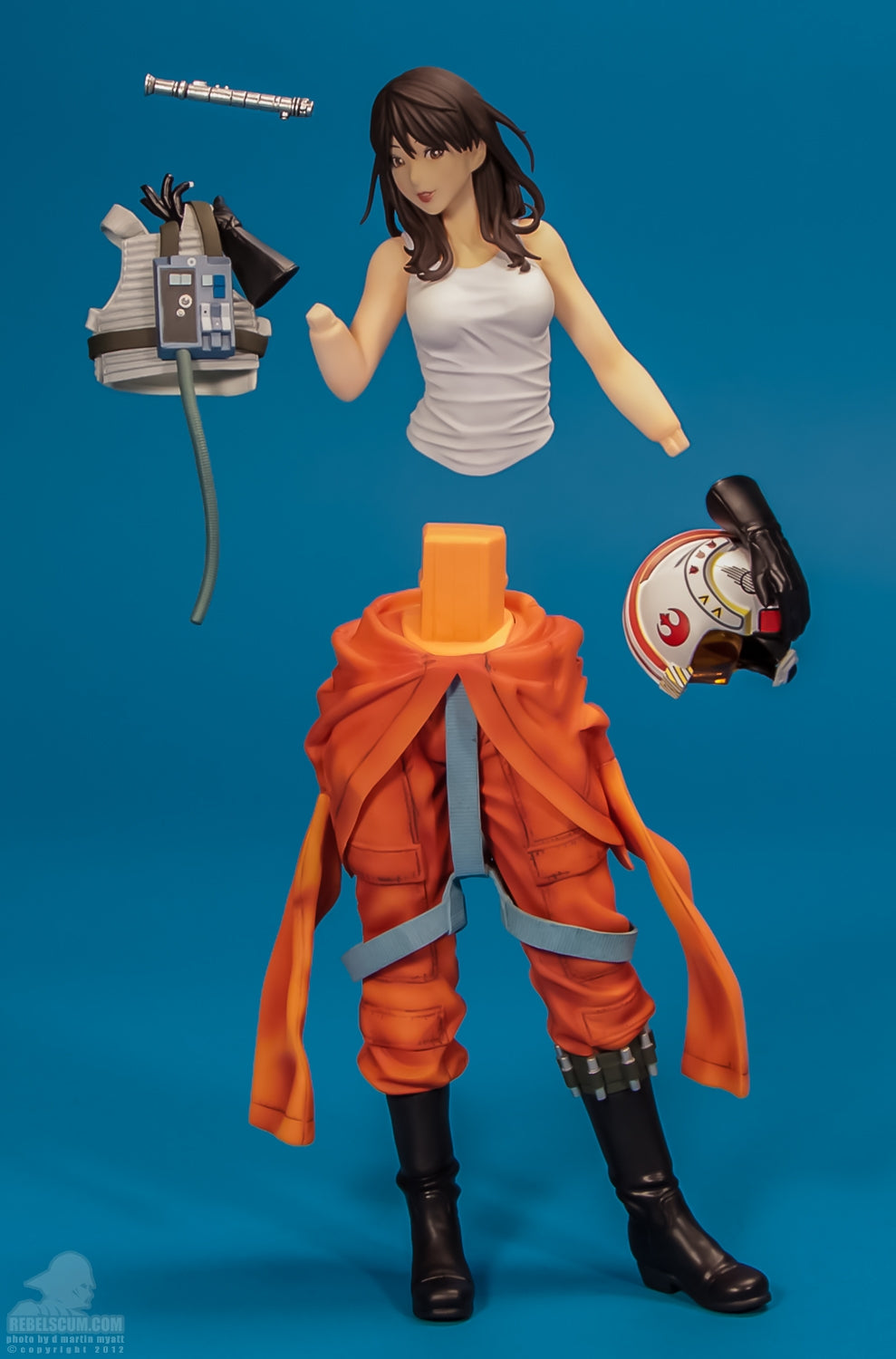 Star Wars - Jaina Solo - 1/7 Scale Pre-painted Model Kit - ARTFX - Kotobukiya