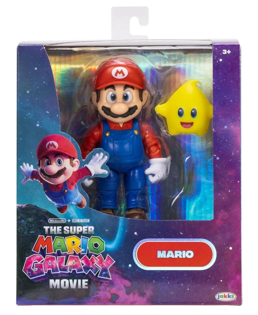 Jakks Pacific - The Super Mario Galaxy Movie - Mario Action Figure