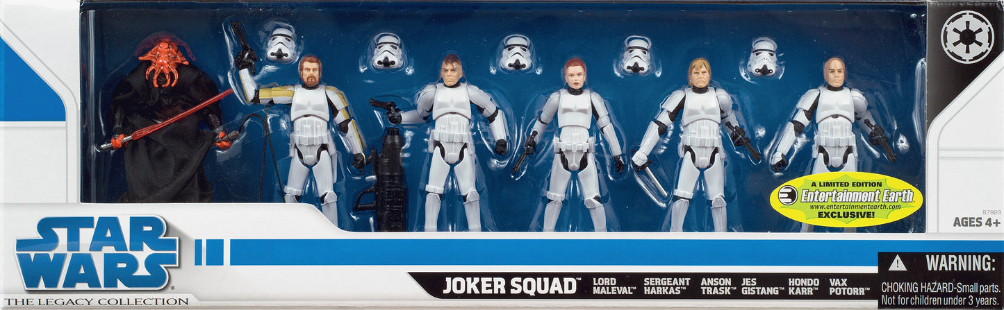 Star Wars - Joker Squad Stormtrooper Action Figures - Entertainment Earth Exclusive - 2008