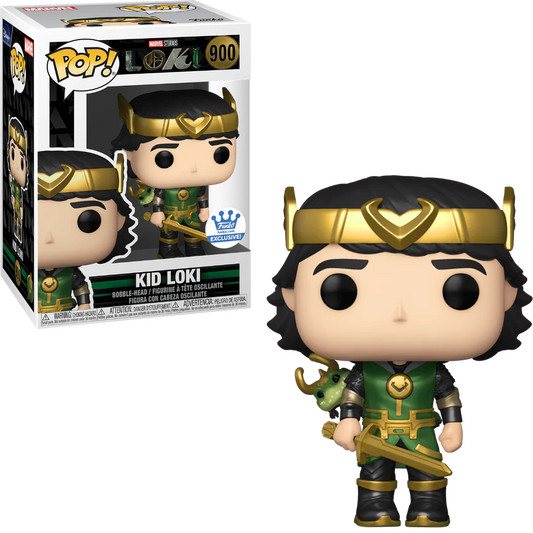Funko Pop! Marvel Studios - Kid Loki - Funko Shop Exclusive - metallic - 900
