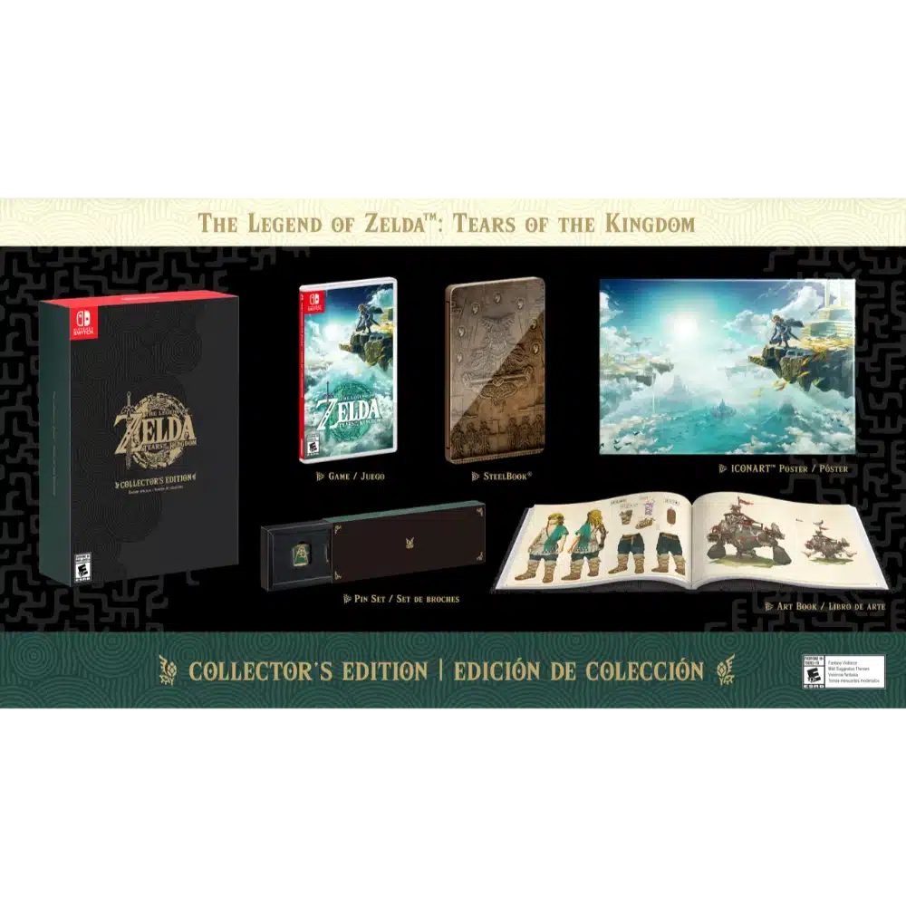 The Legend of Zelda: Tears of the Kingdom Collector's Edition - Nintendo Switch Edition