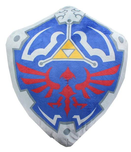 LEGEND OF ZELDA 15-INCH HYLIAN SHIELD PLUSH PILLOW